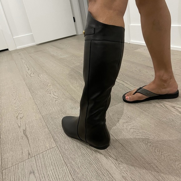 Brand New Versace Black Leather Boots - Picture 8 of 8